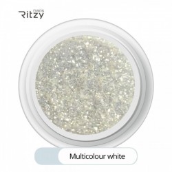 Ritzy Sugar effect glitter multicolour white блестки с сахарным эффектом