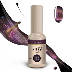 Ritzy Lac 195 Pink fusion Cat Eye gel polish 9 ml