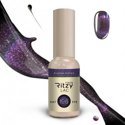 Ritzy Lac 196 Peacock feather Cat Eye gel polish 9 ml