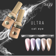 Ritzy Lac 190 Ultra Cat Eye,"kaķa acs" efektu gēla laka 9 ml