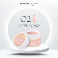 Ritzy Premium Cappuccino 02 būvējošais gēls 15 ml