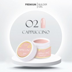 Ritzy Premium Cappuccino 02 būvējošais gēls 5 ml