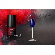 Ritzy Lac Blue Bohemian stained glass gel polish 8 ml