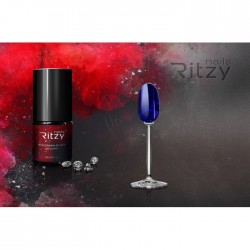 Ritzy Lac Blue Bohemian stained glass gel polish 8 ml