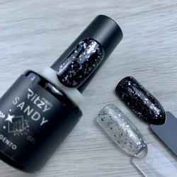 Ritzy Argento tops ar spīdumiem bez lipīga slāņa 8 ml