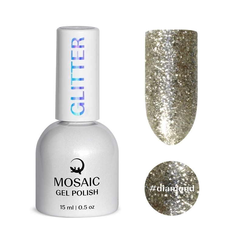Mosaic Diamond gēla laka 15 ml Mosaic Diamond gēla laka 15 ml