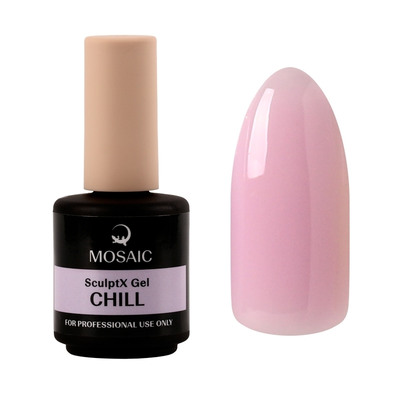 Mosaic Chill SculptX modelēšanas gēls pudelītē 15 ml Mosaic Chill SculptX modelēšanas gēls pudelītē 15 ml