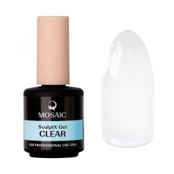 Mosaic Clear SculptX builder gel in a bottle 15 ml