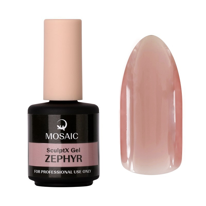 Mosaic Zephyr modelēšanas gēls pudelītē 15 ml Mosaic Zephyr modelēšanas gēls pudelītē 15 ml