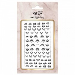 Ritzy TM/Nail art Stickers/F113 black