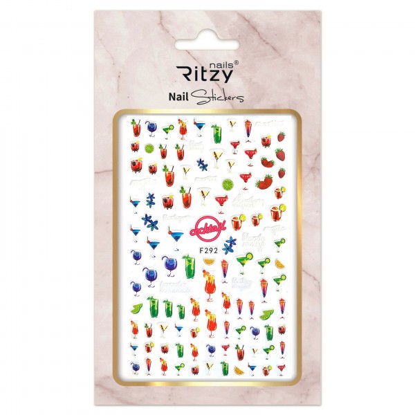 Ritzy TM/Nail art Stickers/F292