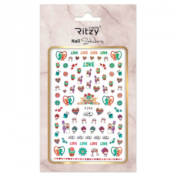 Ritzy TM/Nail art Stickers/F295