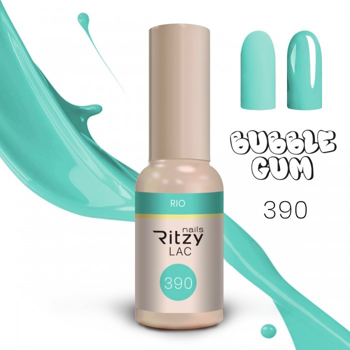 Ritzy Lac 390 Rio гель лак 9 ml