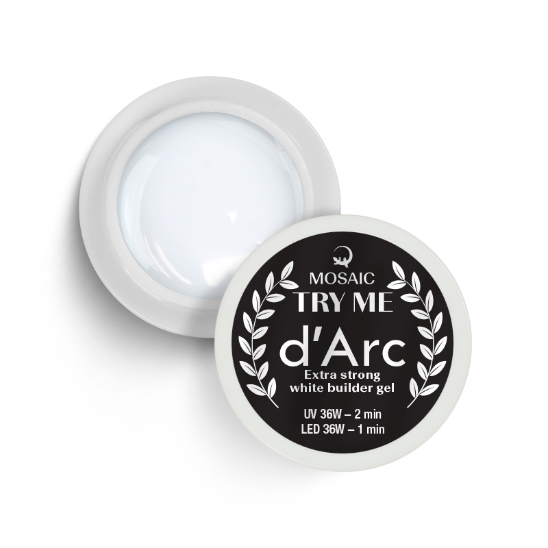 Mosaic D'Arc white bulder gel 5 ml