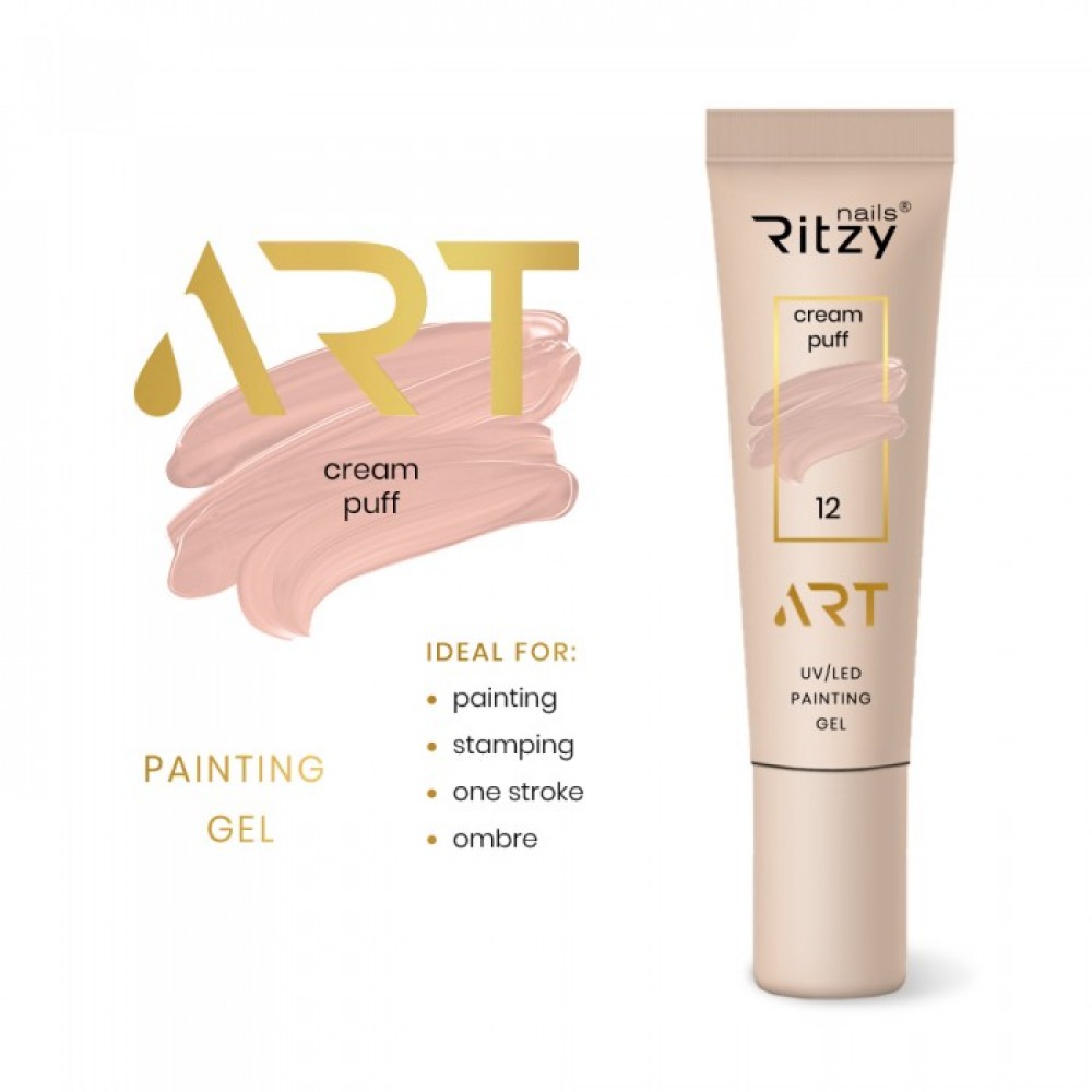 Ritzy ART 12 gēla krāsa 5 ml - RIZ-ART-12