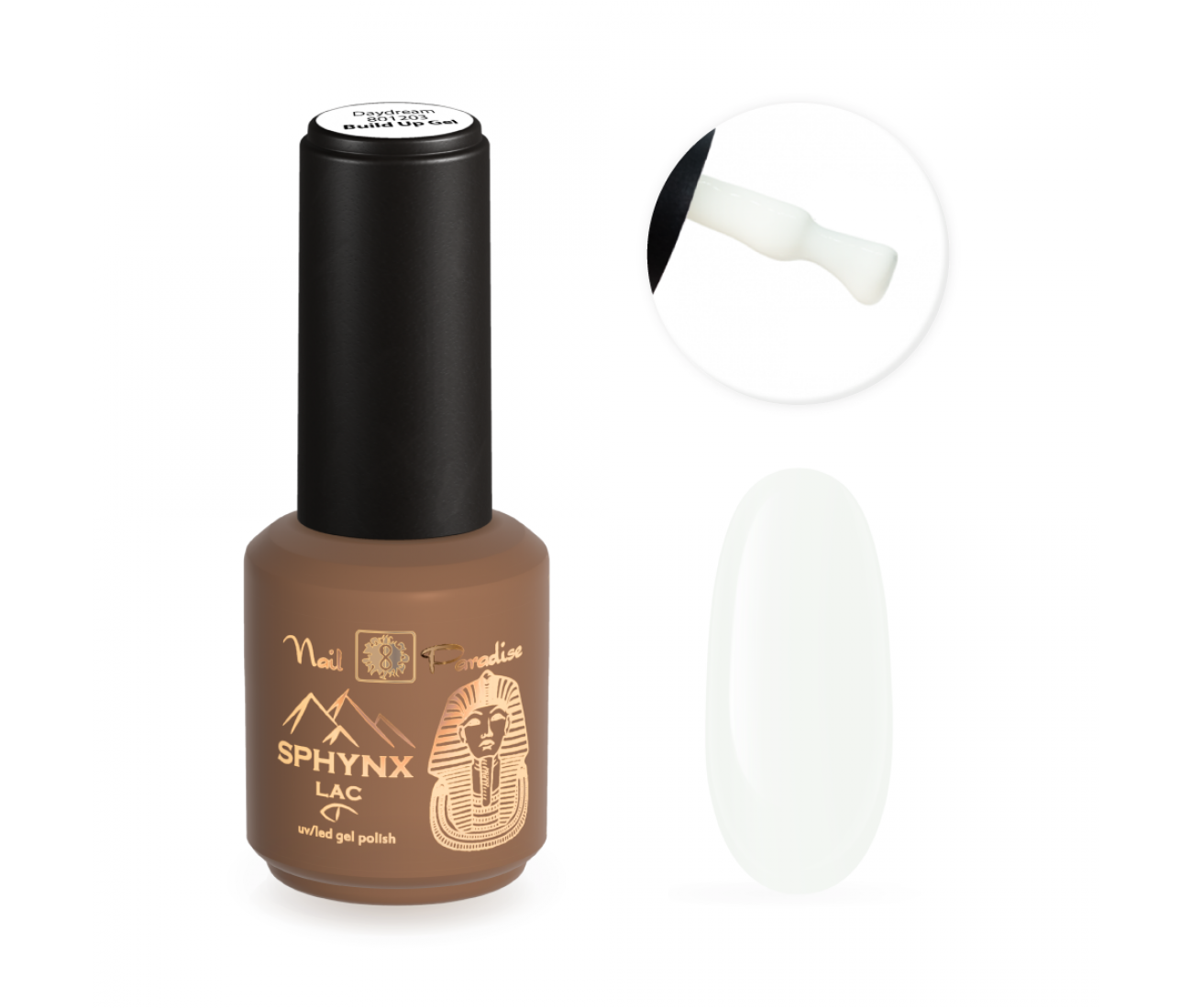 SPHYNX 801203 cietais gēls pudelītē Daydream 15 ml
