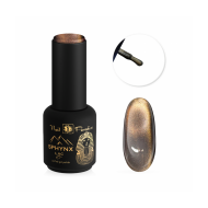 Sphynx lac 915001 Gilded Onyx Cat eye gel polish 10 ml 