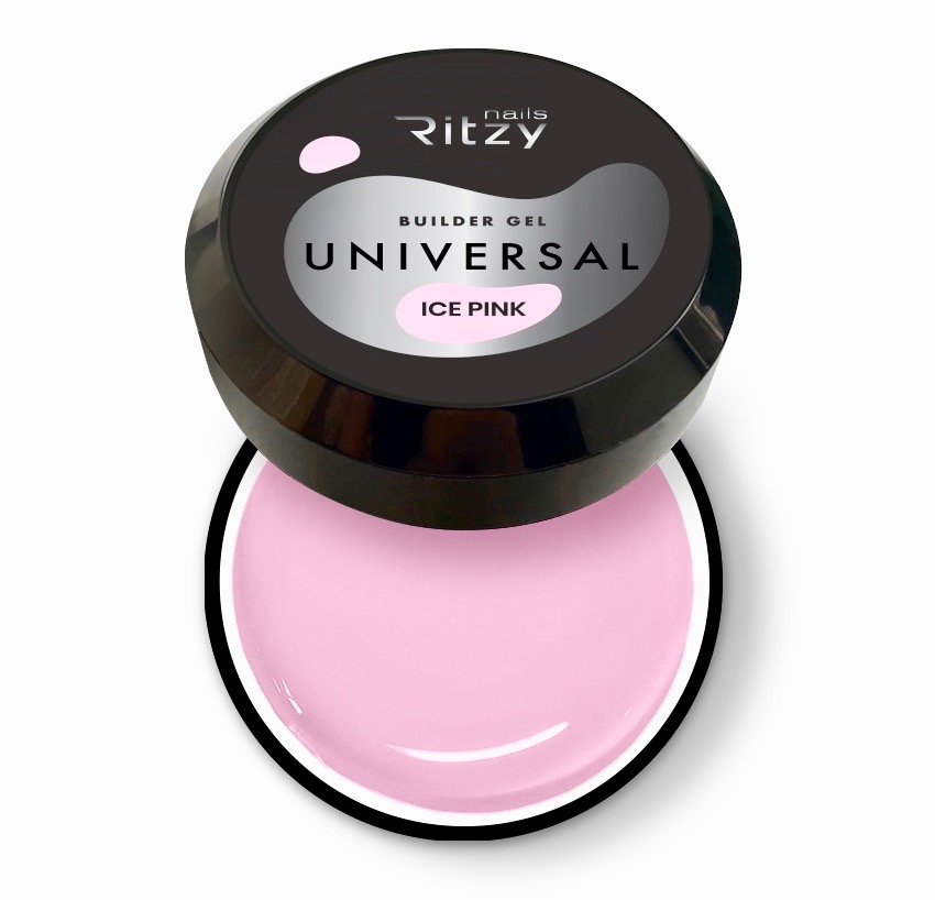 Ritzy Universal Ice pink строительный гель 15 мл