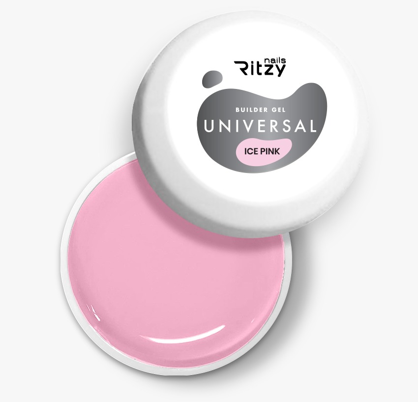 Ritzy Universal Ice pink būvējošais gēls 5 ml