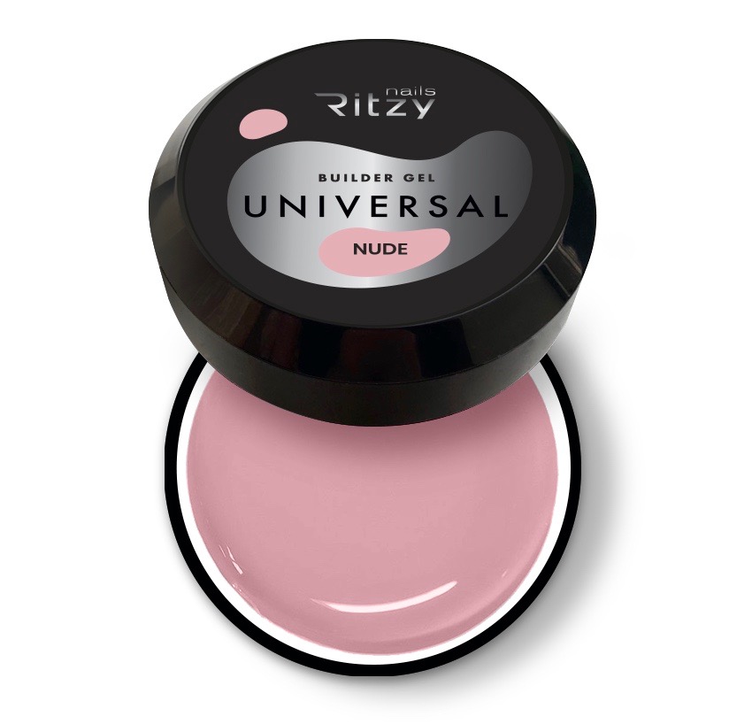 Ritzy Universal Nude būvējošais gēls 50 ml