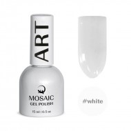 Mosaic White gel polish 15 ml