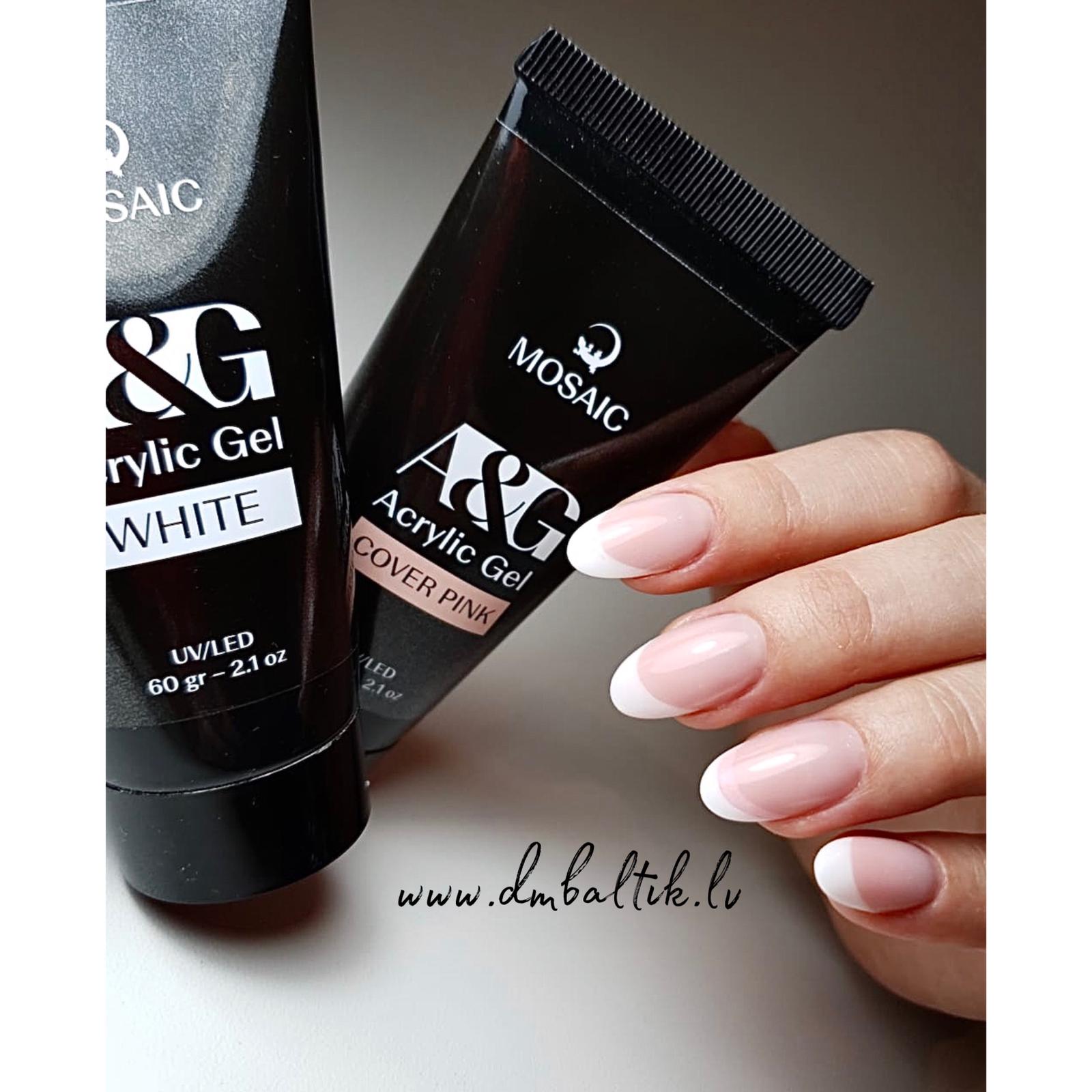 Mosaic White acrylic gel 60 gr