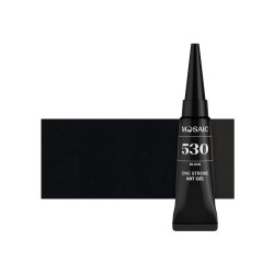 Mosaic One stroke 530 black gel paint 5 ml