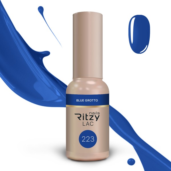 Ritzy Lac 223 Blue Grotto гель лак 9 мл