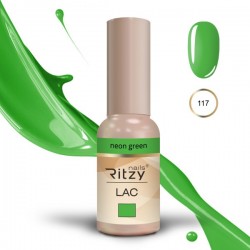 Ritzy Lac 117 Neon Green gel polisgh 9 ml