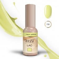 Ritzy Lac 119 Neon Yellow gēla laka 9 ml