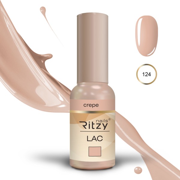 Ritzy Lac 124 Crepe/gel polish 9ml