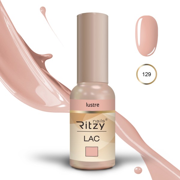 Ritzy Lac 129 Lustre/gēla laka 9ml