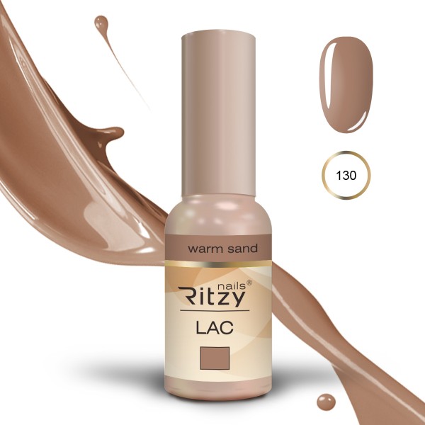 Ritzy Lac 130 Warm Sand/gēla laka 9ml