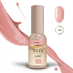 Ritzy Lac 136 Lovely gēla laka 9 ml