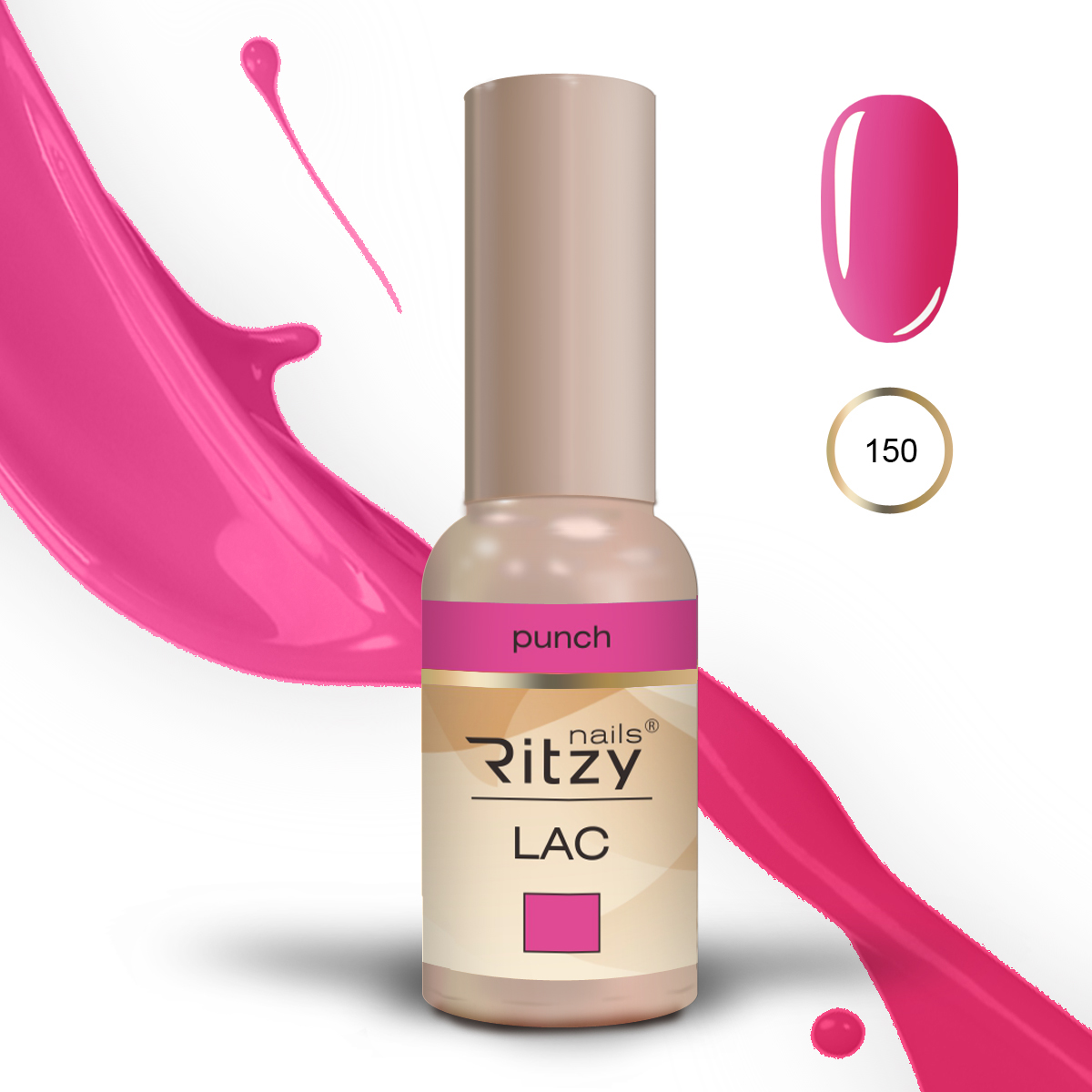 Ritzy Lac 150 Punch/gēla laka 9ml