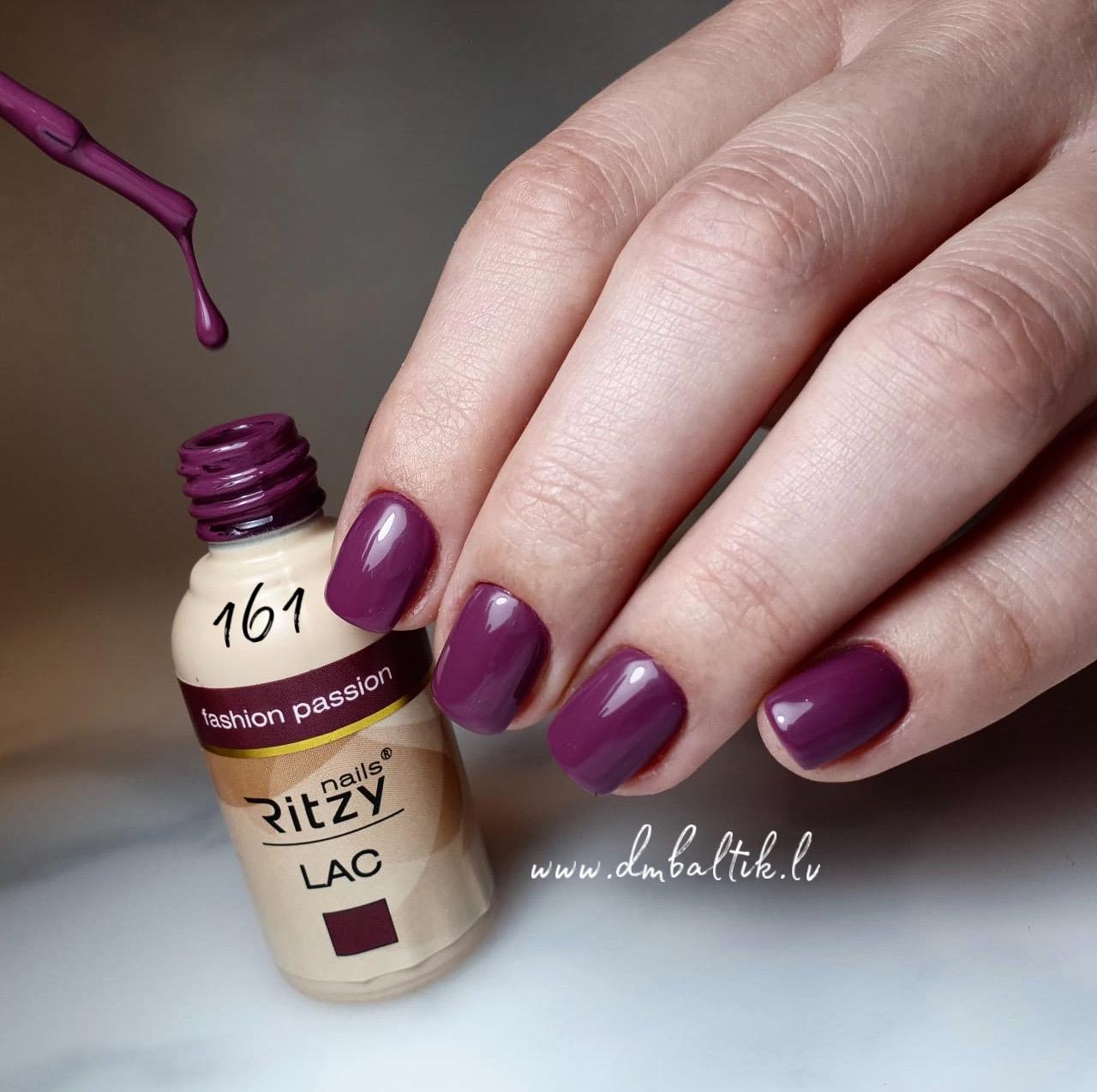 Ritzy Lac 161 Fashion Passion/gel polish 9ml