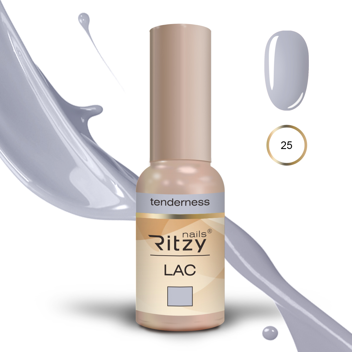 Ritzy Lac 25 Tenderness гель лак 9 мл