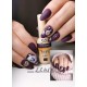 Ritzy Lac 50 Velvet purple gel polish 9 ml