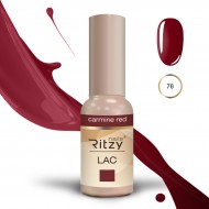 Ritzy Lac 76 Carmine red gēla laka 9 ml