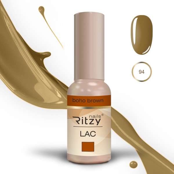 Ritzy Lac 94 Boho Brown/gēla laka 9ml