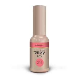 Ritzy Lac 214 Sugar Lips gel polish 9 ml