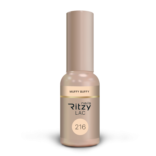 Ritzy Lac 216 Muffy Buffy gēla laka 9 ml