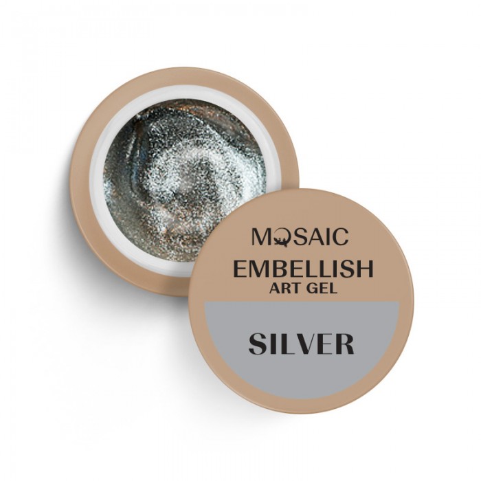 Mosaic Siver 3D gēls 5 ml