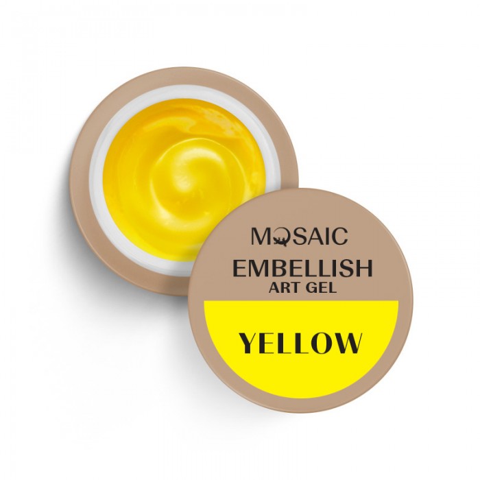 Mosaic Yellow 3D gēls 5 ml