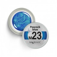 Mosaic M23 Peacock blue gēla krāsa 5 ml