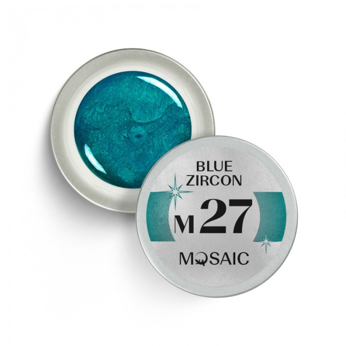 Mosaic M27 Blue zircon гель краска 5 мл