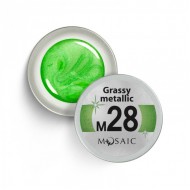 Mosaic M28 Grassy metallic gel paint 5 ml