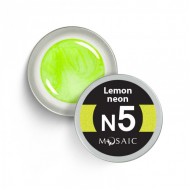 Mosaic N5 Lemon neon gel paint 5 ml