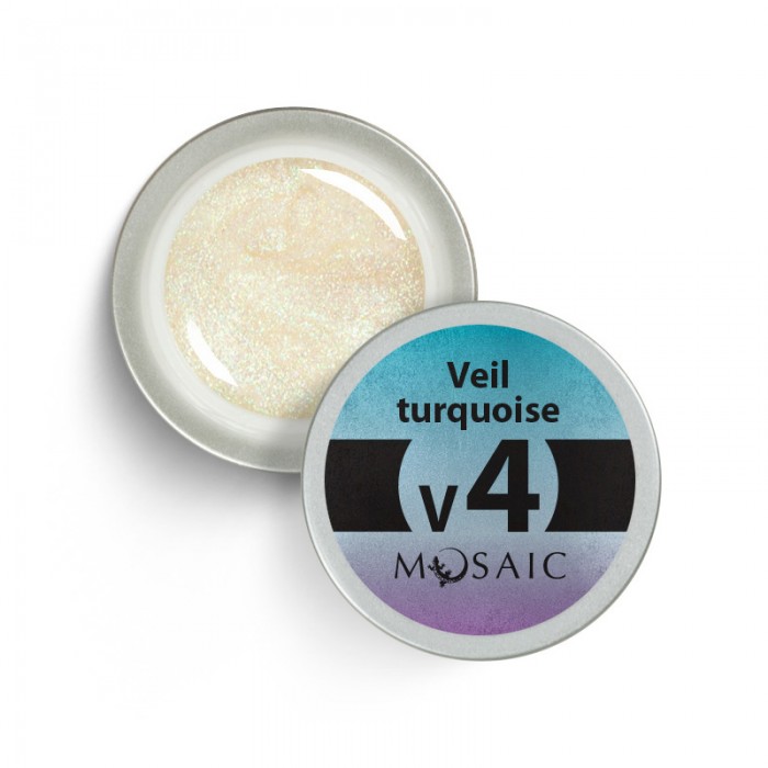 Mosaic V4 turquoise gēla krāsa 5 ml